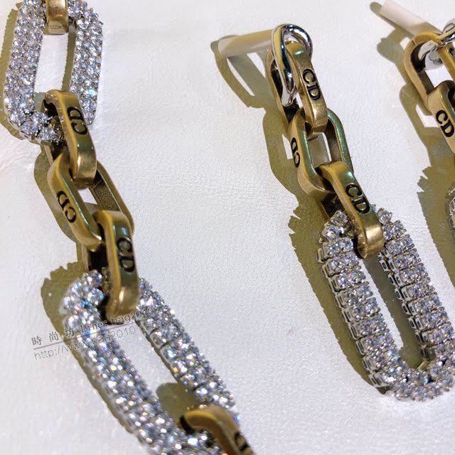 Dior飾品 迪奧經典熱銷款鏈條鑰匙項鏈 套裝 中古風系列  zgd1083